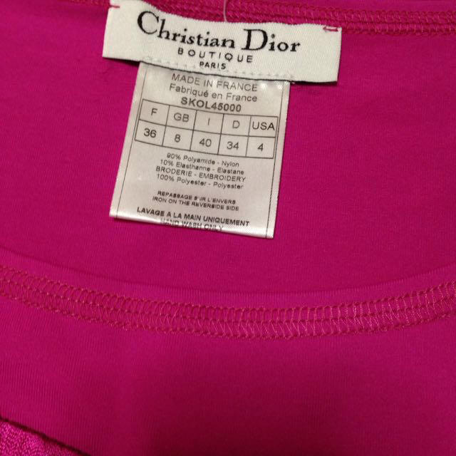 Christian Dior(クリスチャンディオール)のDior ロゴタンクトップ レディースのトップス(タンクトップ)の商品写真