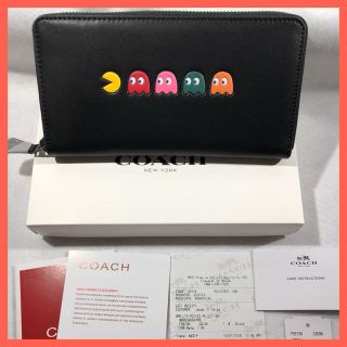 コーチ(COACH)の最終値下 セール COACH パックマン 長財布 コラボモデル 新品未使用(財布)