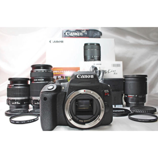 人気ブランドの Canon - 超極上美品 トリプルレンズセット】 Canon EOS 