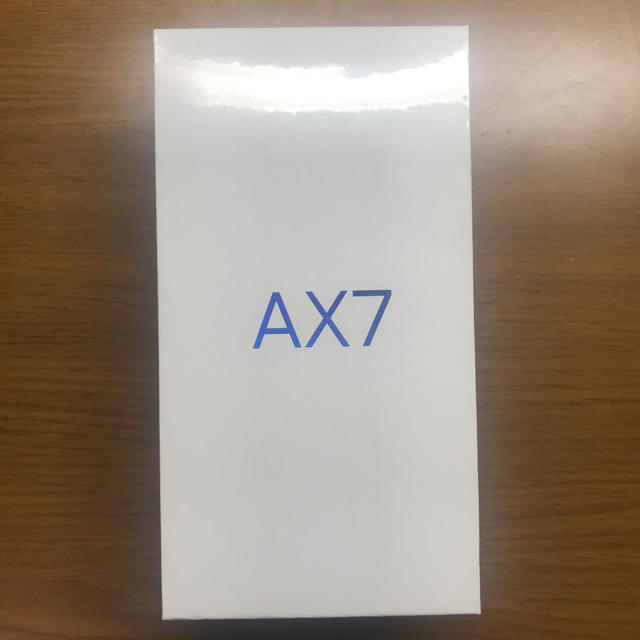 oppo  AX7   ブルーorゴールド 計二台スマートフォン/携帯電話