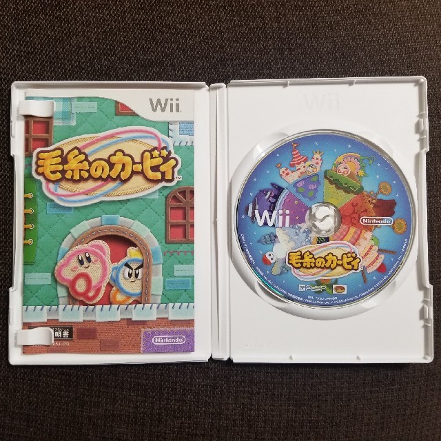 Wii(ウィー)の毛糸のカービィ エンタメ/ホビーのゲームソフト/ゲーム機本体(家庭用ゲームソフト)の商品写真