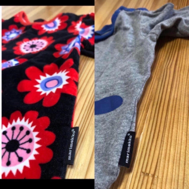 marimekko(マリメッコ)のマリメッコ トップス 2点セット キッズ/ベビー/マタニティのキッズ服女の子用(90cm~)(ブラウス)の商品写真