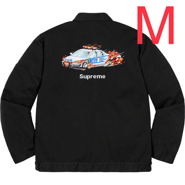 Mサイズ Supreme Cop Car Embroidered Work