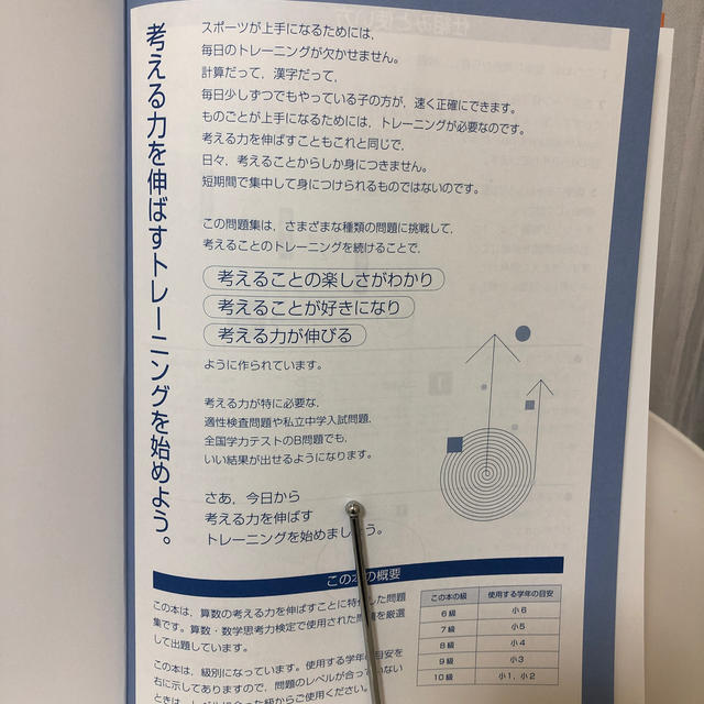 小学館(ショウガクカン)の算数ラボ（9級）考える力のトレーニング        シリーズ出品しております。 エンタメ/ホビーの本(語学/参考書)の商品写真