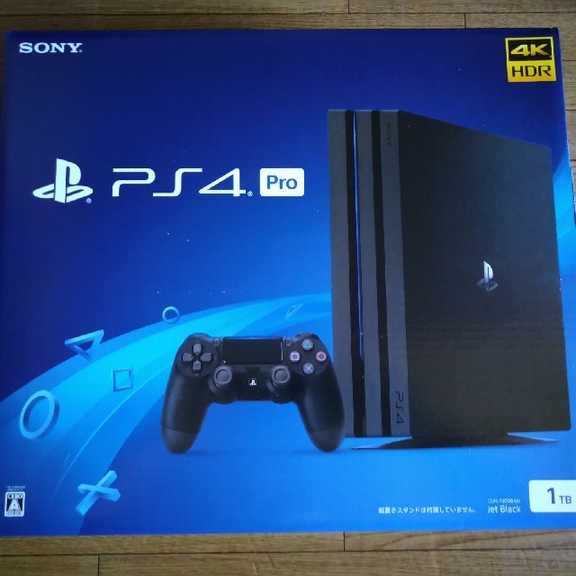 PlayStation®4 Pro ブラック 1TB  新品未開封 納品書付GAME