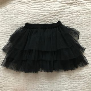 ザラキッズ(ZARA KIDS)のubichan様専用⭐️ZARA kids ブラックチュールスカート 2-3歳(スカート)