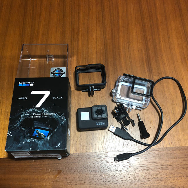 GoPro HERO7 BLACK 防水マウント付き