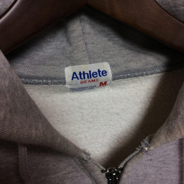 BEAMS(ビームス)の『BEAMS』Athlete霜降りグレー メンズのトップス(パーカー)の商品写真