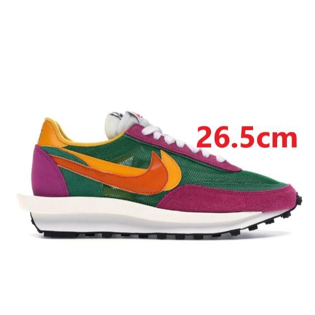 Nike sacai LD Waffle Pine Green 26.5cm靴/シューズ