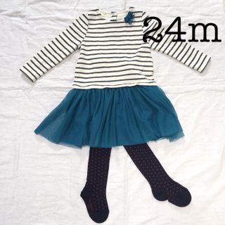 プチバトー(PETIT BATEAU)のにゃんべる様専用(ワンピース)