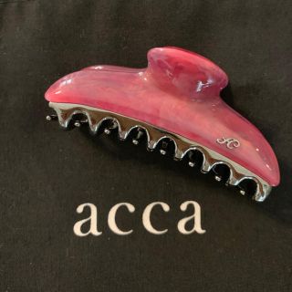 アッカ(acca)のくるみ2816様ご専用[新品･未使用]acca♡バービーフクシア 中クリップ(バレッタ/ヘアクリップ)