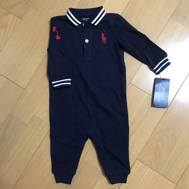 POLO RALPH LAUREN(ポロラルフローレン)のラルフローレンロンパース6M ao…様専用！ キッズ/ベビー/マタニティのベビー服(~85cm)(ロンパース)の商品写真