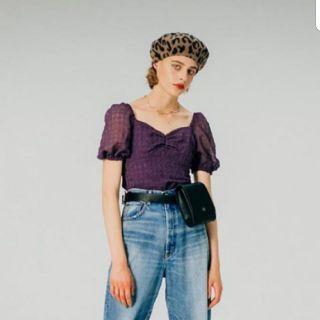 マウジー(moussy)のMOUSSY　ブラウス(シャツ/ブラウス(半袖/袖なし))