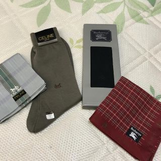 バーバリー(BURBERRY)のメンズ 靴下 ハンカチ(ソックス)