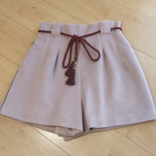 リリーブラウン(Lily Brown)のピンクベージュショートパンツ(ショートパンツ)