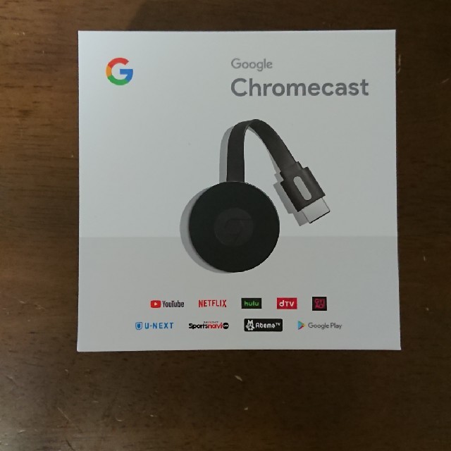 【未使用未開封】Chromecast 第2世代 BK