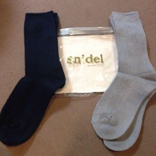 スナイデル(SNIDEL)のsnidelノベルティ♡ソックス(ソックス)