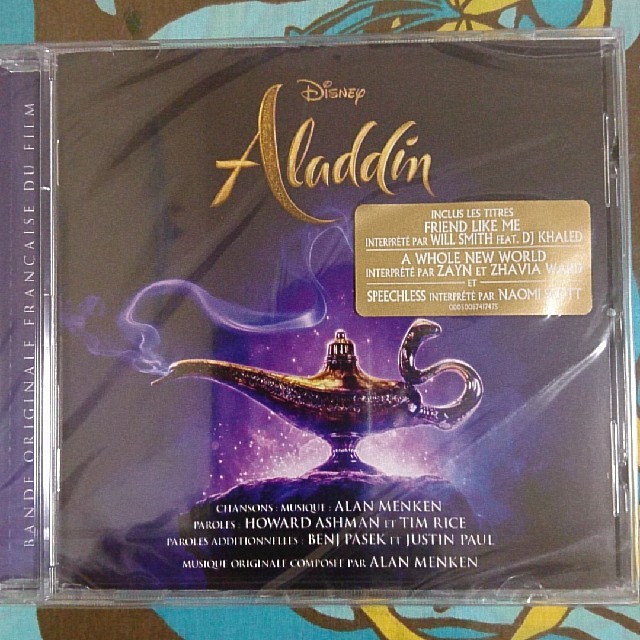 Disney(ディズニー)のAladdin OST/Alan Menken【フランス語版】 エンタメ/ホビーのCD(映画音楽)の商品写真