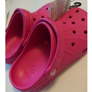 クロックス(crocs)の新品‼️ クロックス 20センチ ピンク(サンダル)