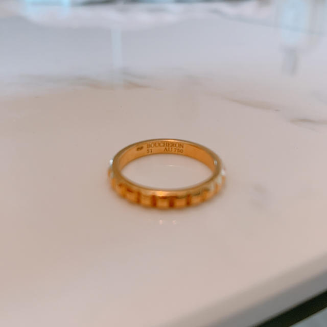 BOUCHERON(ブシュロン)のブシュロン クルドパリリング イエローゴールド 正規品 レディースのアクセサリー(リング(指輪))の商品写真