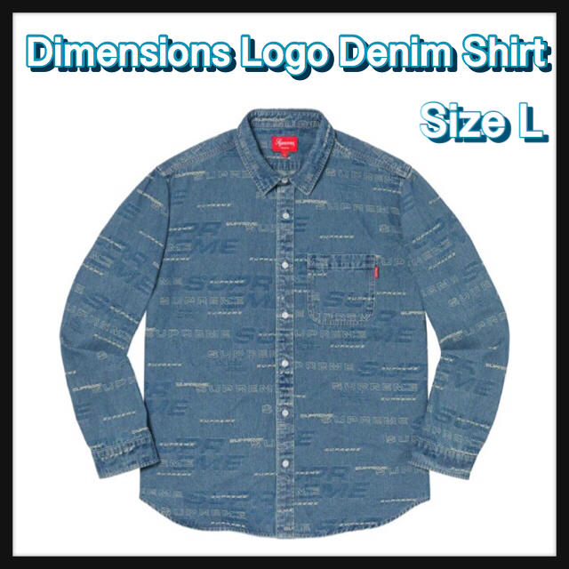 【L】Dimensions Logo Denim Shirt