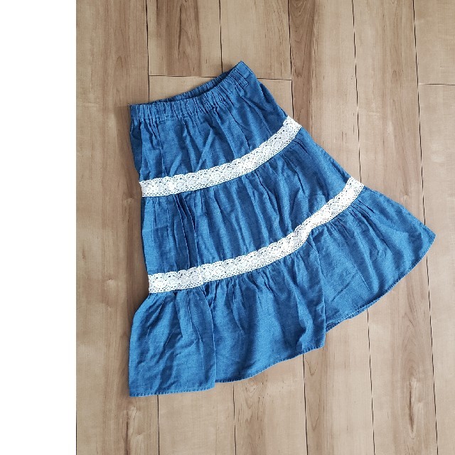 女児　size150 スカート キッズ/ベビー/マタニティのキッズ服女の子用(90cm~)(スカート)の商品写真