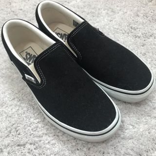 ヴァンズ(VANS)のVANS 黒 スリッポン(スニーカー)