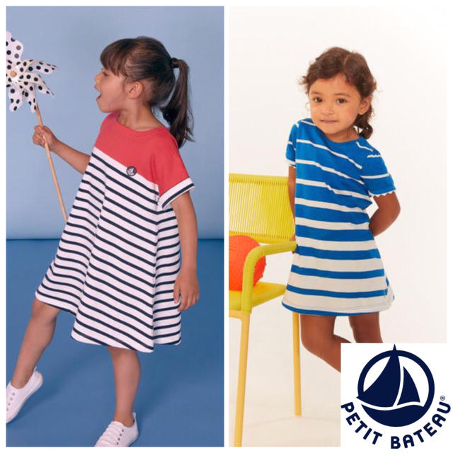 PETIT BATEAU(プチバトー)の【leenaa89様専用】3ans 36m キッズ/ベビー/マタニティのキッズ服女の子用(90cm~)(ワンピース)の商品写真