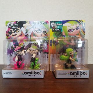 ウィーユー(Wii U)のamiibo シオカラーズセット【アオリ／ホタル】　（スプラトゥーンシリーズ）(その他)