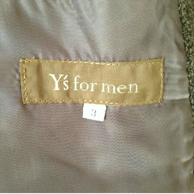 Y's - 【値下げ】Y's for men レア希少 ロングコートツイード ヨウジ