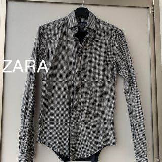 ザラ(ZARA)のZARA 春服ザラ スリムフィットシャツ sサイズ(シャツ)