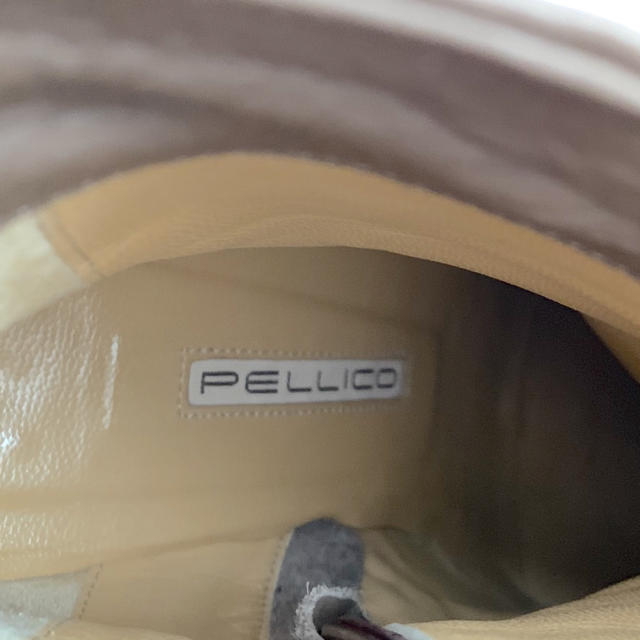 PELLICO(ペリーコ)のベジータさま専用【PELLICO】ショートブーツ＊グレージュ＊裏張り済み レディースの靴/シューズ(ブーツ)の商品写真