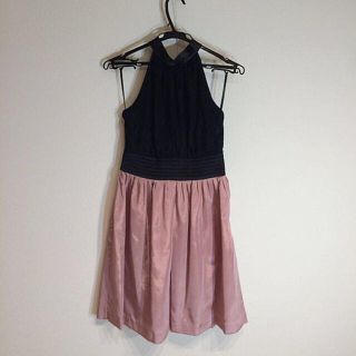 セシルマクビー(CECIL McBEE)のCECIL Mc BEE レース リボン ワンピース dress(ひざ丈ワンピース)