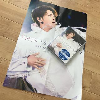 トリプルエー(AAA)のSHINJIRO ATAE DVD ポスター付き(ミュージック)