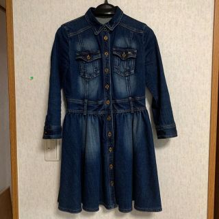 バーバリーブルーレーベル(BURBERRY BLUE LABEL)のバーバリーブルーレーベル  デニム ワンピース 36(ミニワンピース)