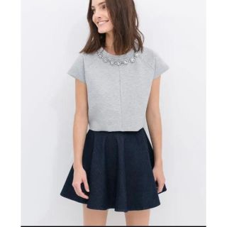 ザラ(ZARA)のZARA トップス(Tシャツ(半袖/袖なし))