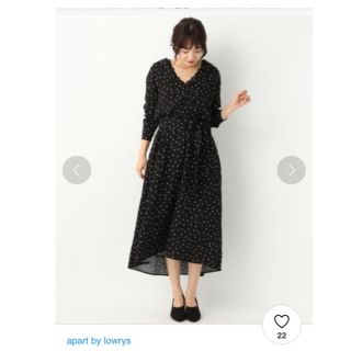 アパートバイローリーズ(apart by lowrys)の★sold★apart by lowrys ❤︎Pカイキンシャツワンピース(ロングワンピース/マキシワンピース)