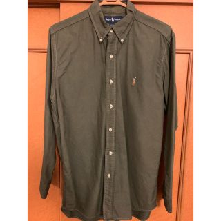 ポロラルフローレン(POLO RALPH LAUREN)のpolo ralph lauren シャツ カーキ 一点物(シャツ)