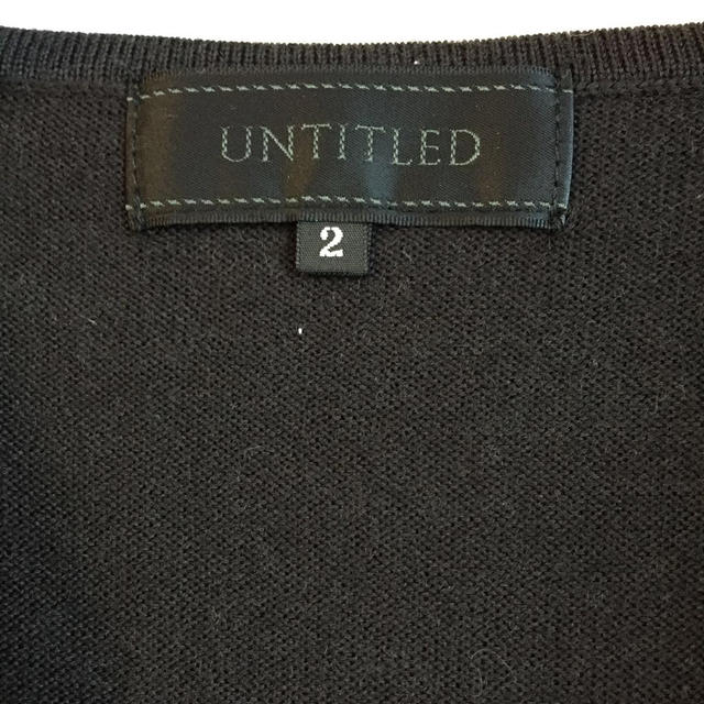 UNTITLED(アンタイトル)の【チコリ様専用】ブラウンニット レディースのトップス(ニット/セーター)の商品写真