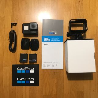 GoPro - Gopro Hero7 Black(国内正規品で保証書付き) 純正予備