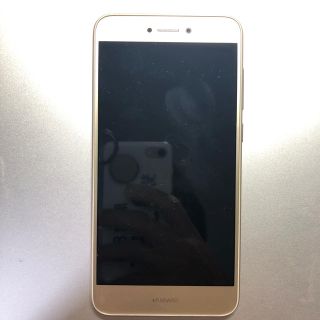 アンドロイド(ANDROID)のAndroid Huawei nova lite 608HW ゴールド(スマートフォン本体)