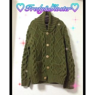 フレディアンドグロスター(FREDY & GLOSTER)の【Cule様専用】 Fredy&Gloster♩カーキ ★ニットアウター★(その他)