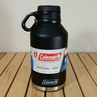 コールマン(Coleman)の■日本未発売■新品■コールマン　グロウラー　64oz　1.9L　ブラック　水筒(食器)