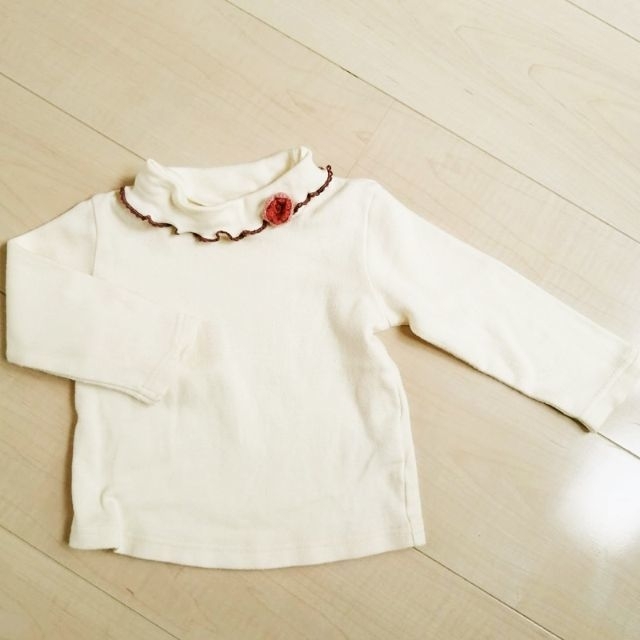 ベルメゾン(ベルメゾン)のベルメゾン　トップス　80　長袖 キッズ/ベビー/マタニティのベビー服(~85cm)(シャツ/カットソー)の商品写真