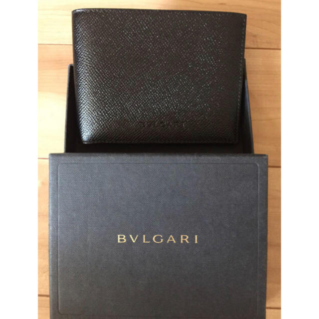 BVLGARI(ブルガリ)のブルガリ財布 新品未使用 箱付き メンズのファッション小物(折り財布)の商品写真