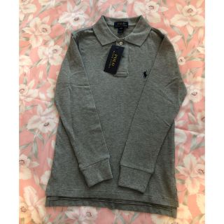 ポロラルフローレン(POLO RALPH LAUREN)のポロ・ラルフローレン✳︎S(8)140.新品・グレー(Tシャツ/カットソー)