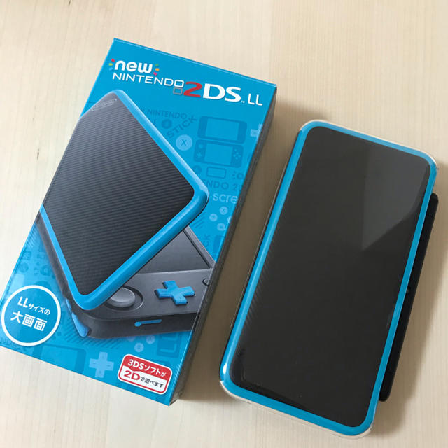 セール100%新品 Newニンテンドー2DS LL ブラック×ターコイズ ...