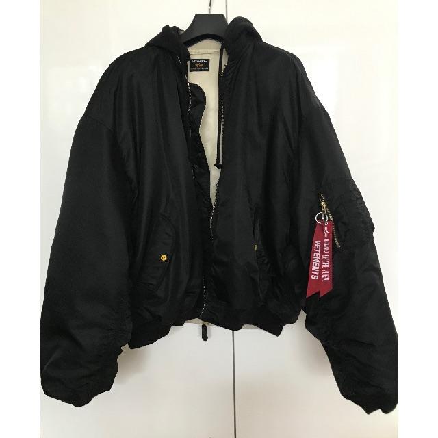 確実正規品　vetements リバーシブル　ma1