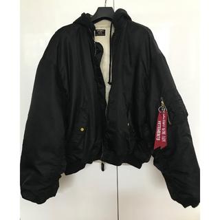 バレンシアガ(Balenciaga)のVETEMENTS MA-1 リバーシブル パーカー(ブルゾン)