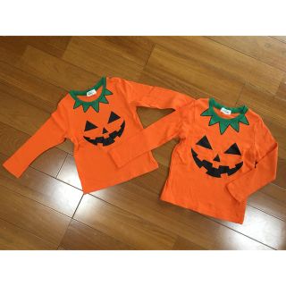 まるるさん専用。ハロウィン お揃いコーデ 100 110セット(Tシャツ/カットソー)